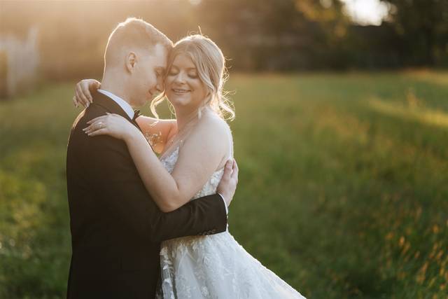 Sunset wedding