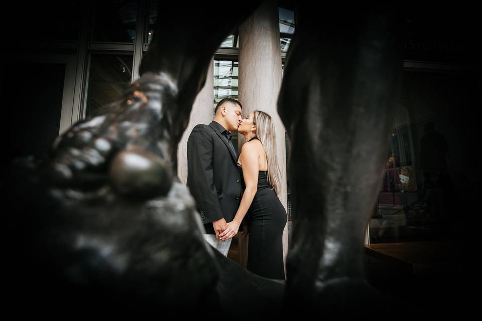 Art museum wedding