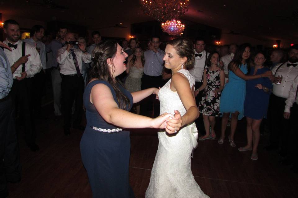 Dancing with the bride