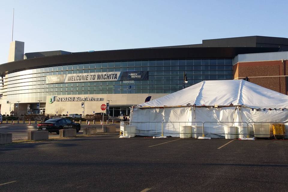 March madness tent