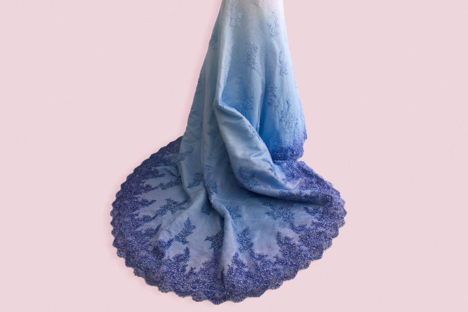 Gorgeous Blue to Purple OMbre
