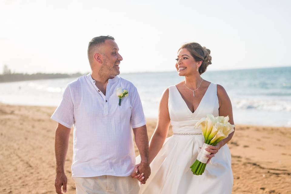 Ocean Front Wedding