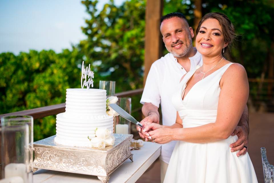 Ocean Front Wedding