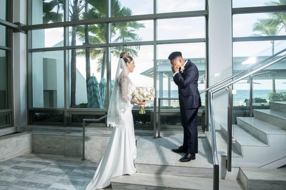 Ocean Front Wedding