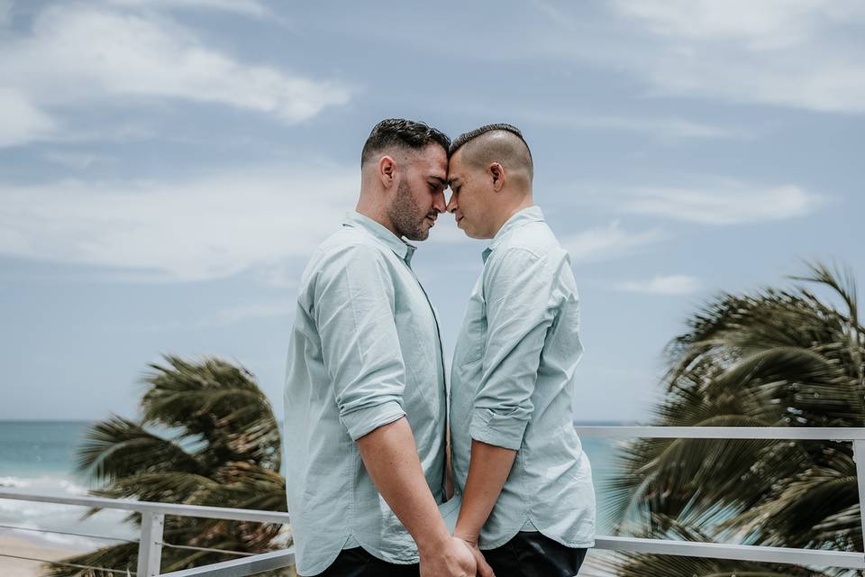 Same-Sex Casual Wedding