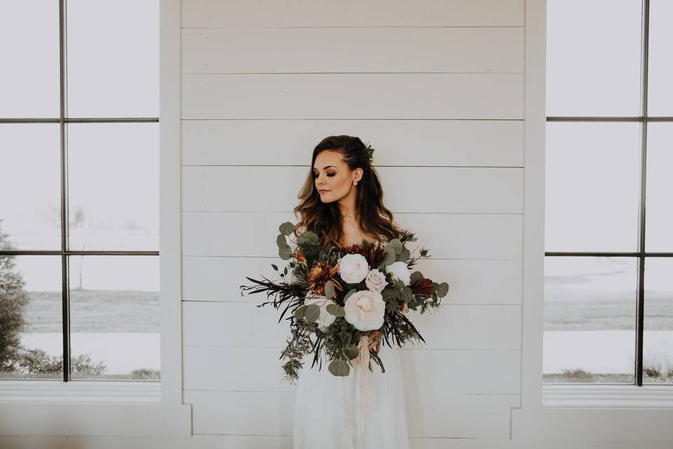 Bride's portrait