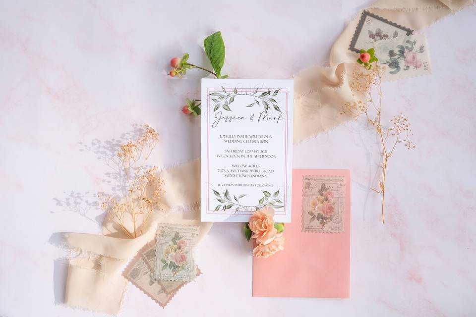 Wedding Stationery by PSR Designs