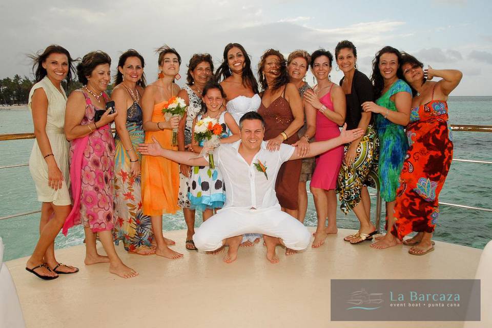 La Barcaza Wedding and Event Boat