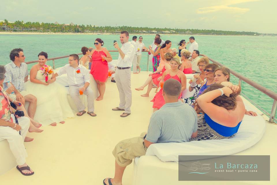 La Barcaza Wedding and Event Boat