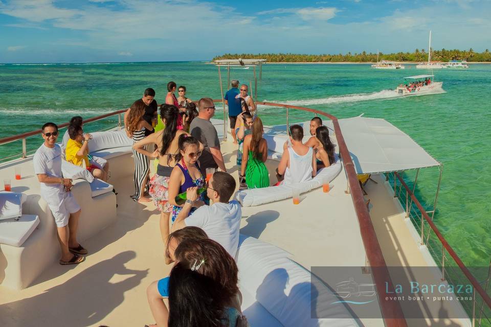 La Barcaza Wedding and Event Boat