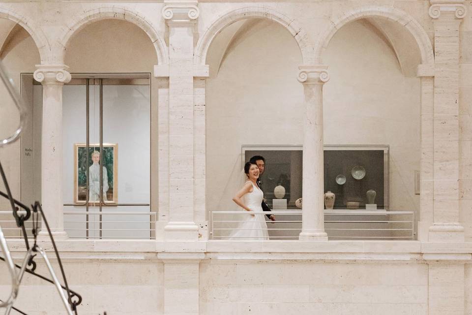 Harvard Art Museums Wedding