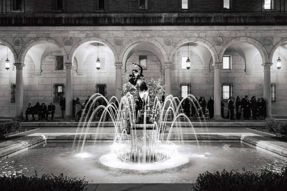 Boston Public Library Wedding