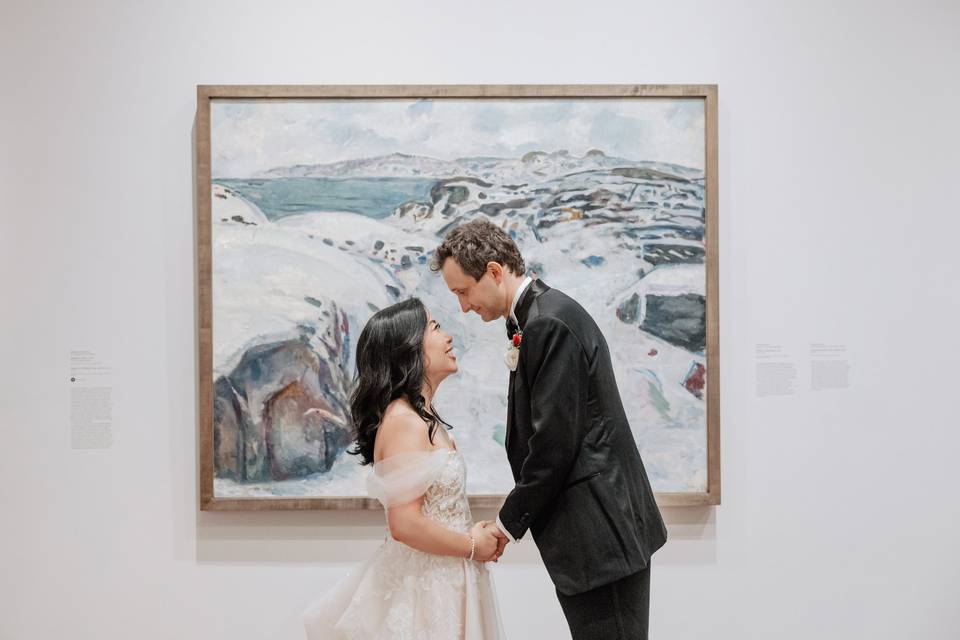Harvard Art Museums Wedding