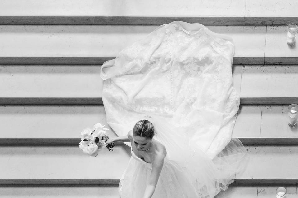 Boston Public Library Wedding