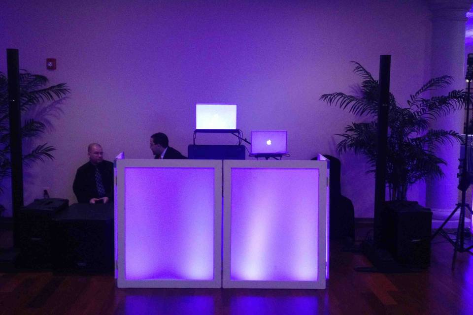 Dj setup at harbourview