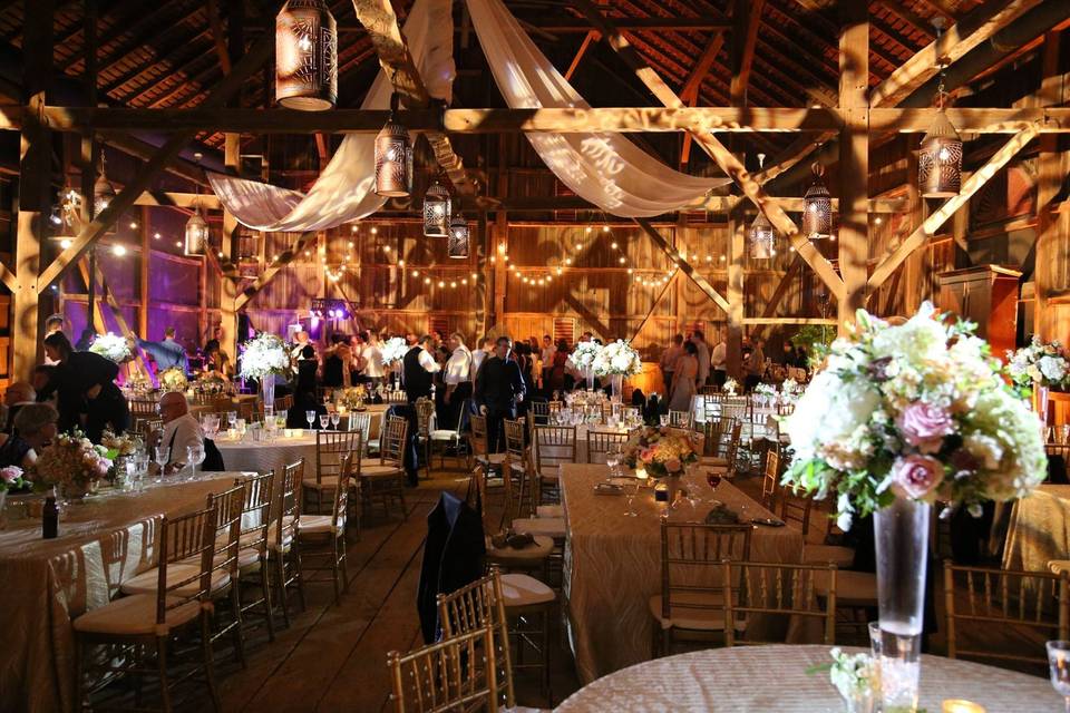 Riverside barn wedding