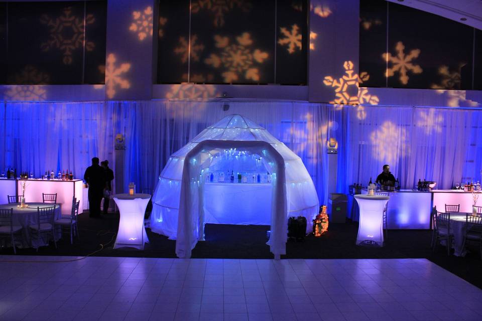 Winter wonderland wedding