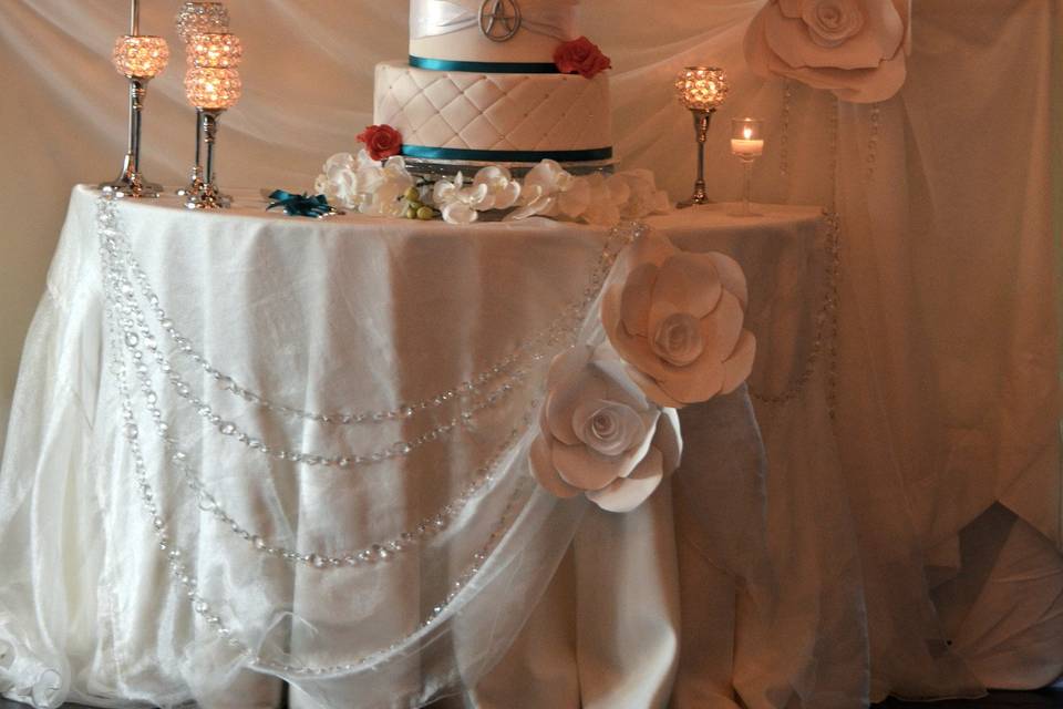 Reception cake