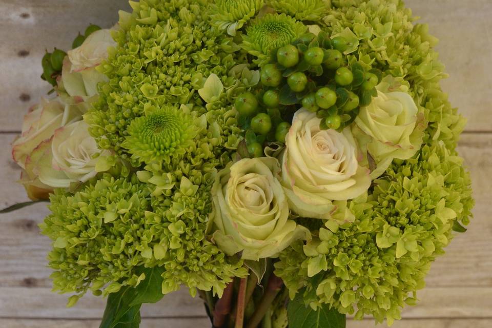 Bridal Bouquet with brooch