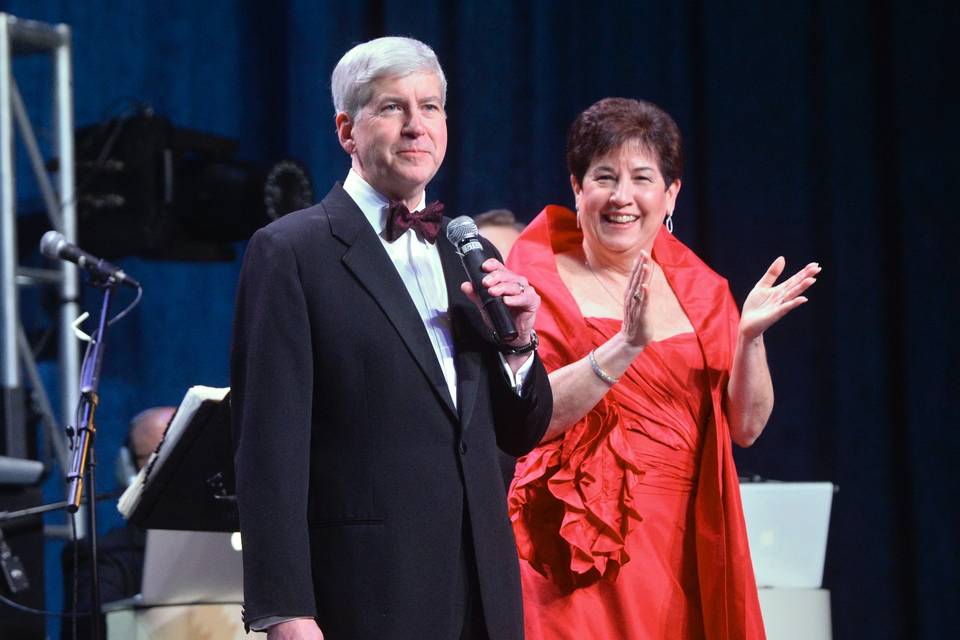 Governor Snyder and First Lady