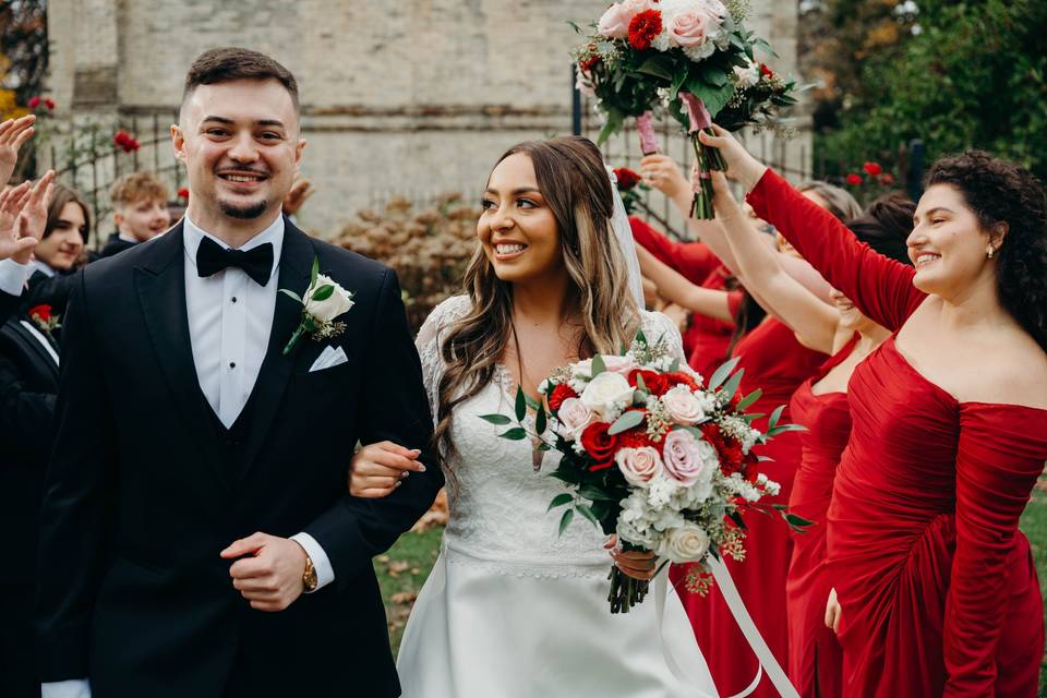 Fall wedding