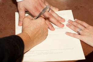 Contract signing