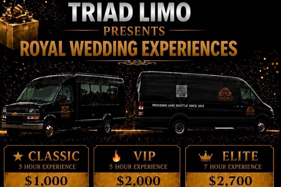 Wedding package deals