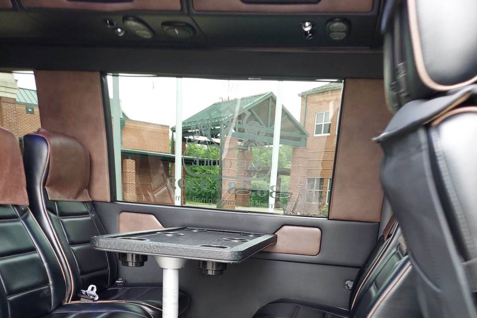 Table at door