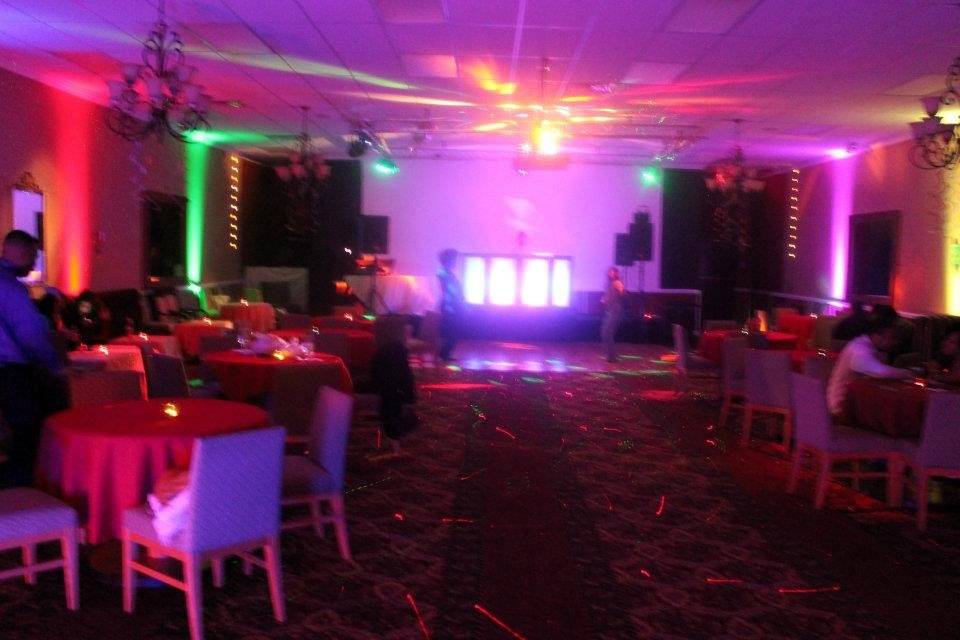 Reception lights