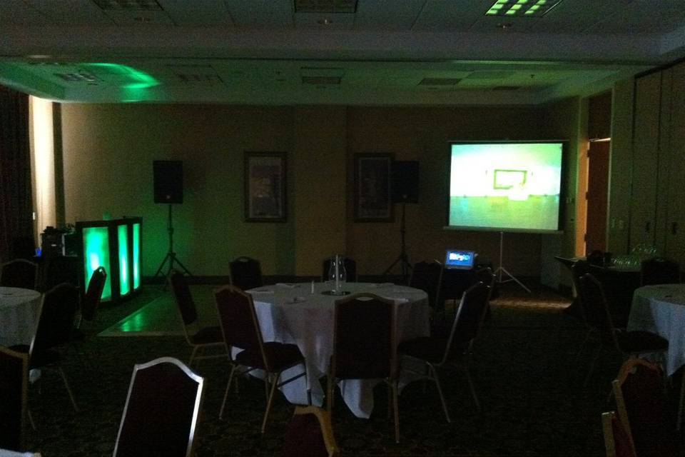 Ideal Media DJ, Lighting & Drape