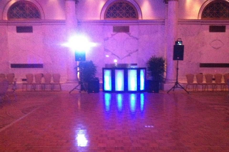 Ideal Media DJ, Lighting & Drape