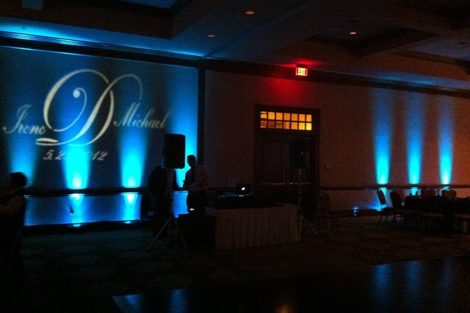 Ideal Media DJ, Lighting & Drape