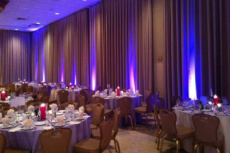 Ideal Media DJ, Lighting & Drape