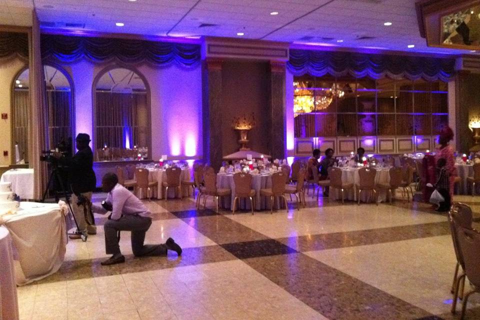 Ideal Media DJ, Lighting & Drape