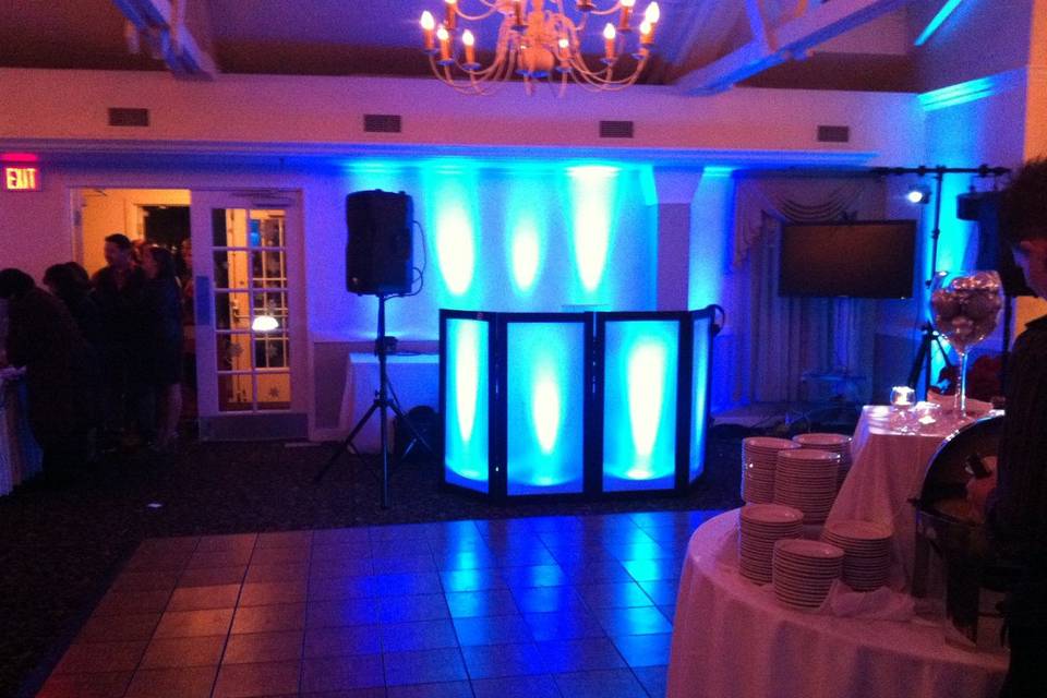 Ideal Media DJ, Lighting & Drape