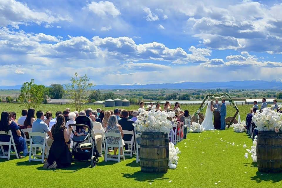 Ceremony location