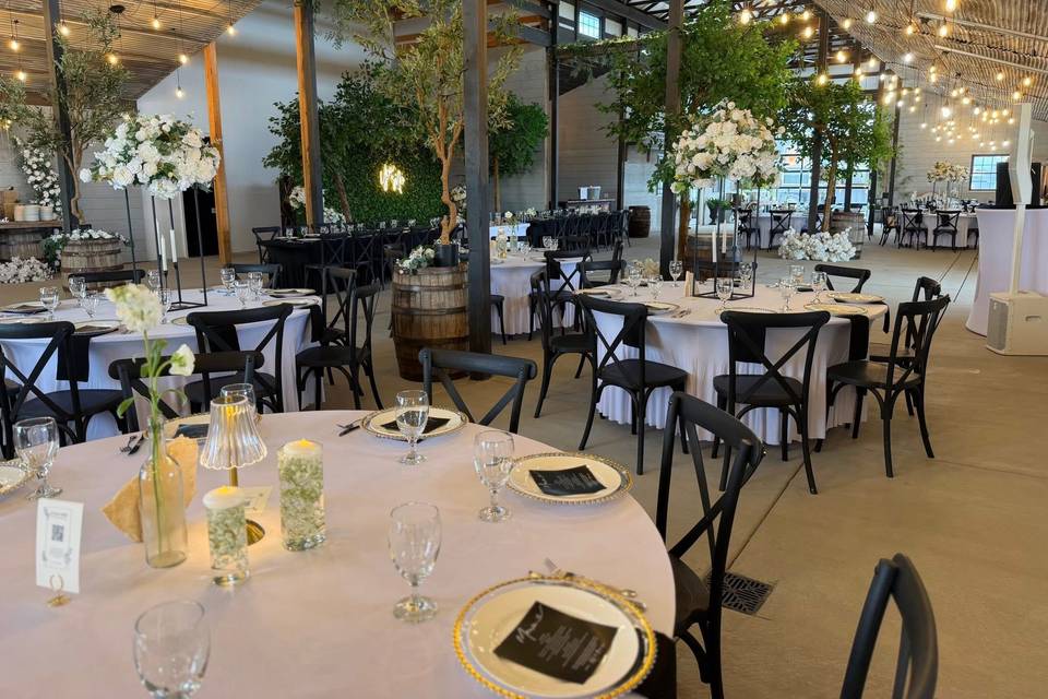 Included center pieces
