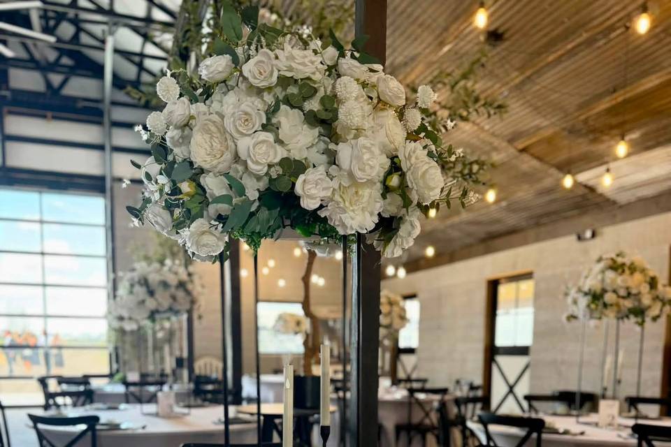 Included centerpieces