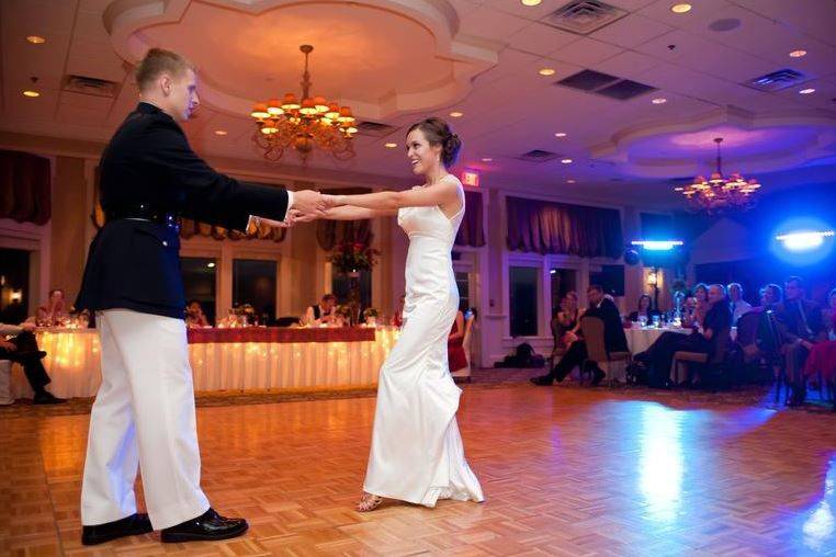 Couple dancing