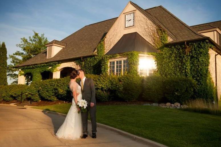 Couple kissing