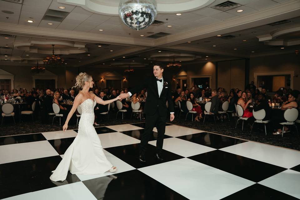 Disco Ball Dance Floor