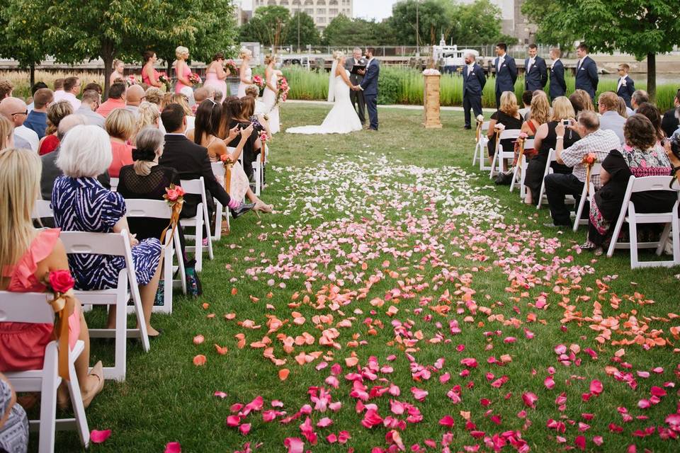 Ceremony on the Lawn