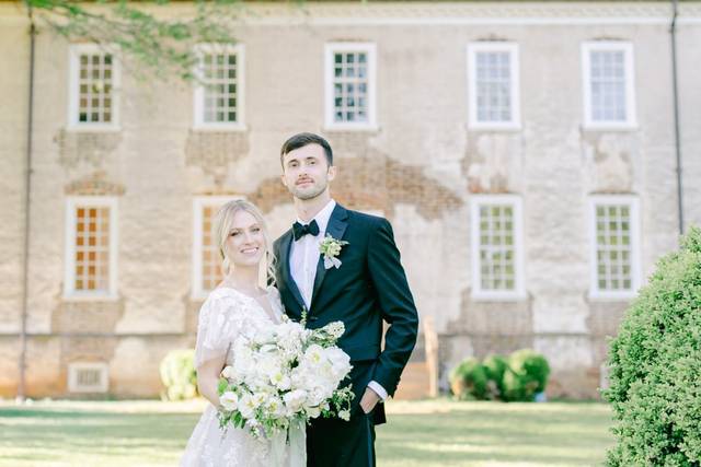 Beautiful newlyweds