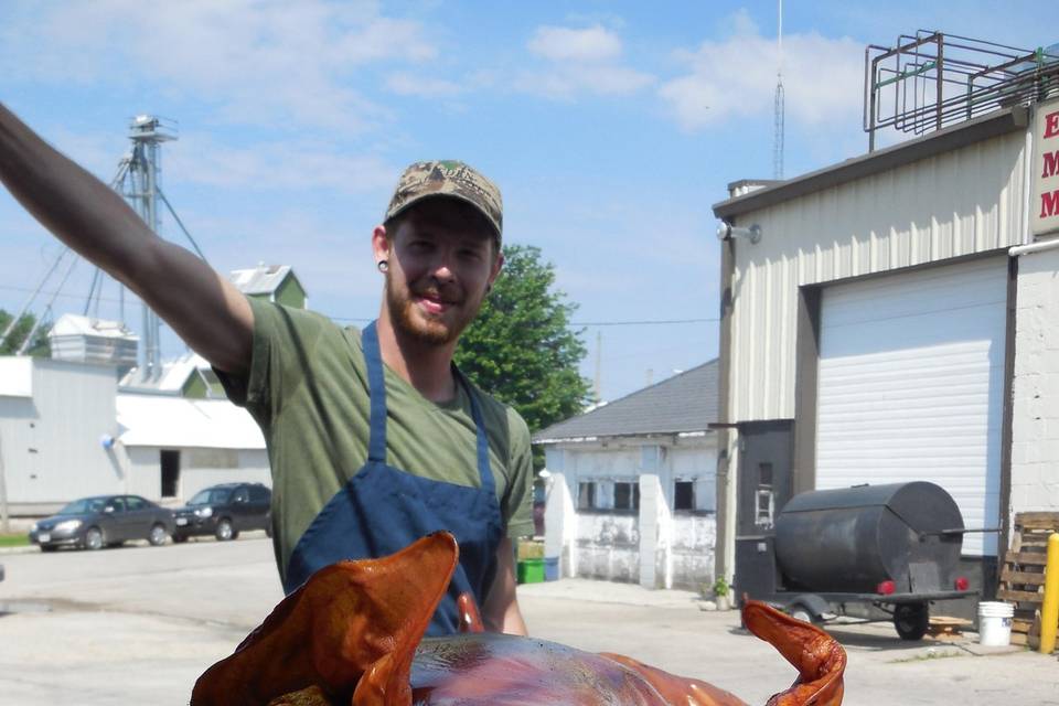 Sparnfarkel (Pig Roast)