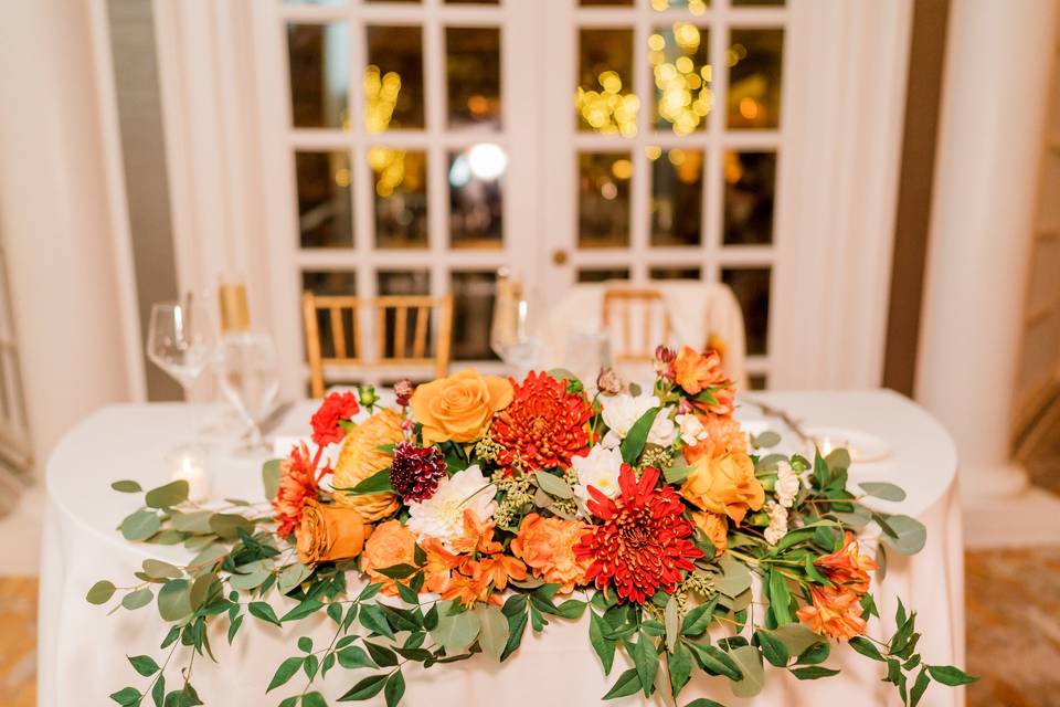 Sweetheart table