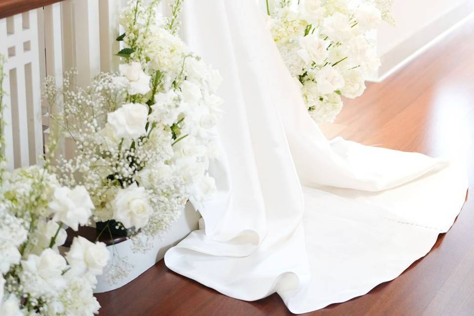 Staircase Flowers