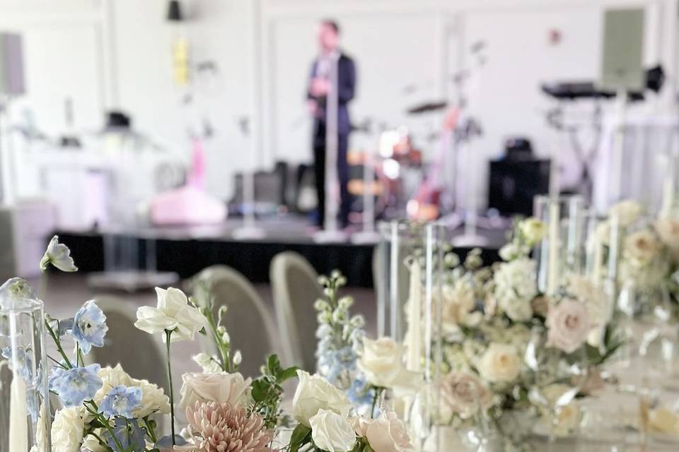 Long Table Set Up