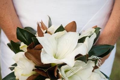 Bridal Bouquet of magnolias