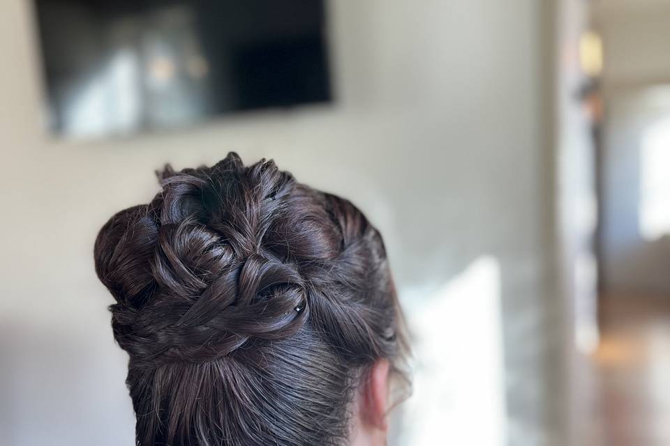 Boho Updo
