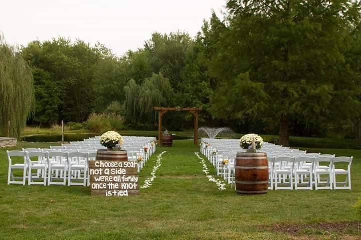 Wedding outdoors